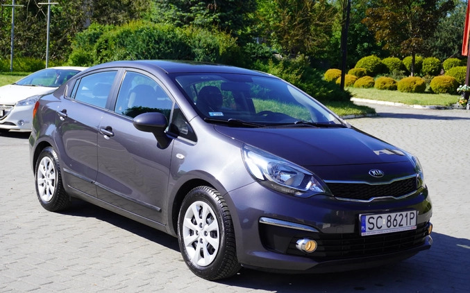 Kia Rio cena 30999 przebieg: 149000, rok produkcji 2015 z Katowice małe 254